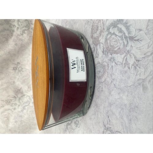 Woodwick Hajó Illatgyertya Black Cherry 455g