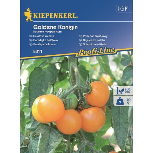 Solanum lycopersicum 'Golden Königin' - sárga paradicsom 20szem/cs