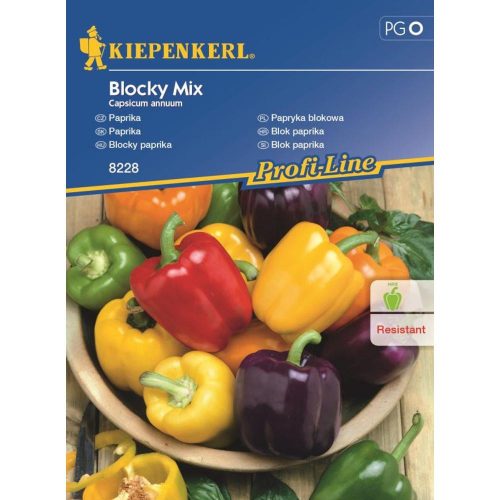 Capsicum annuum 'Blocky mix' f1 - Kaliforniai paprika kb 6szem/cs