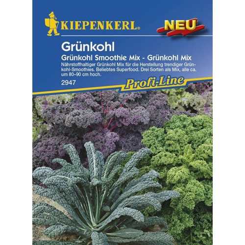 Brassica oleracea var. sabellica 'Smoothie mix'- leveleskel 200szem/cs