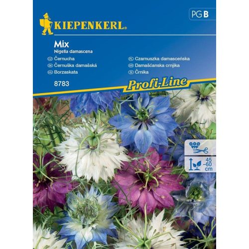 Nigella damascena mix - Borzaskata vetőmag 60szem/csomag