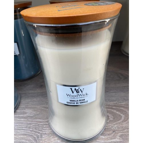 Woodwick Illatgyertya - Vanilla bean - 610g